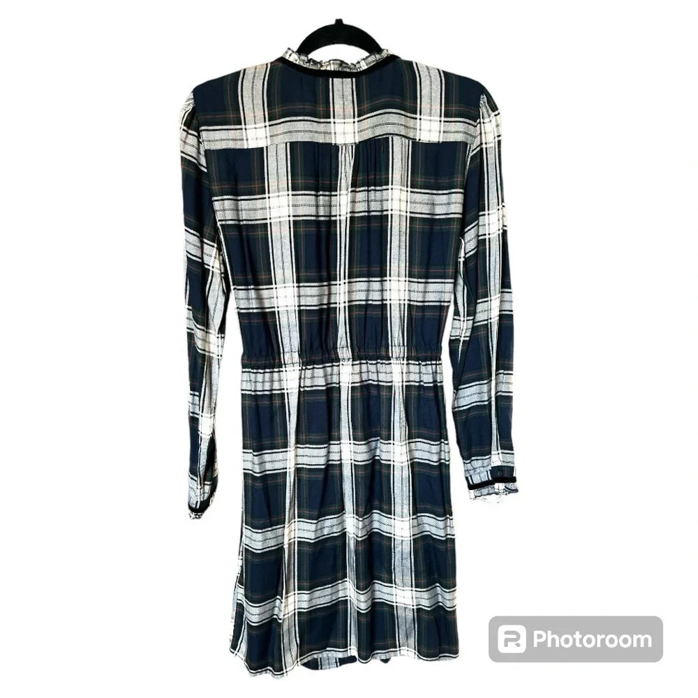 Tommy Hilfiger nwot Tartan Plaid midi dress size 10 - Picture 4 of 6